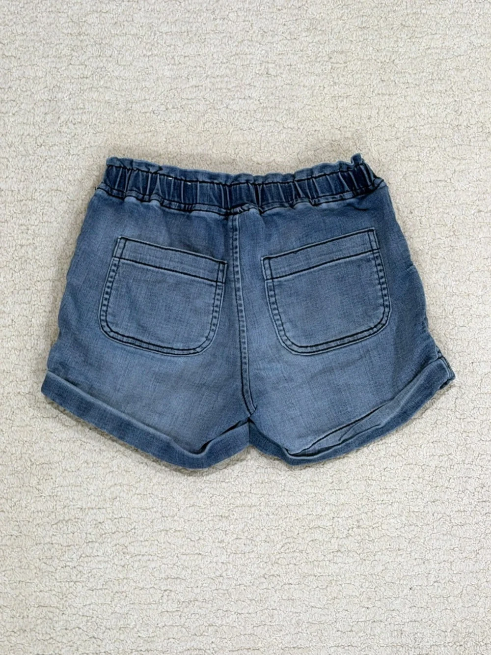 Kids Justice Pull-On Denim Shorts Size 10